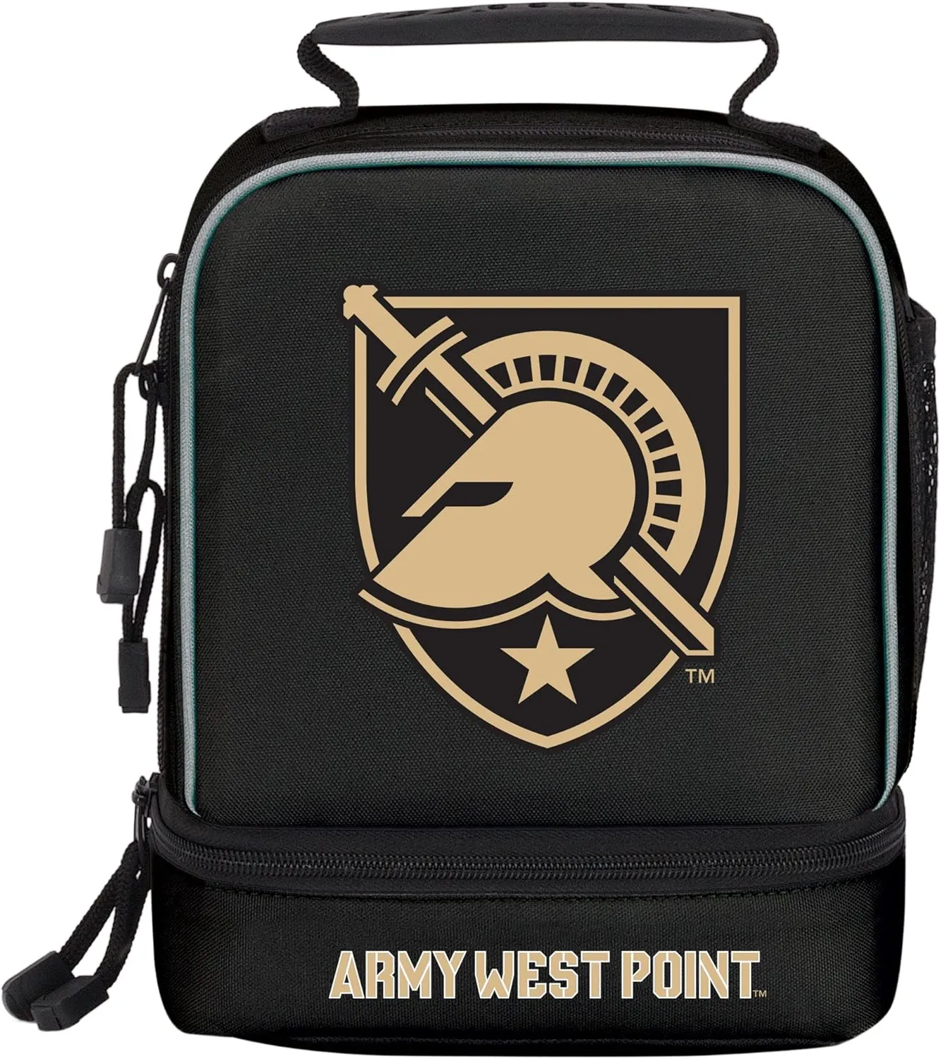 The Northwest Company NCAA Army Black Knights "Spark" Lunch Kit, 9" x 4.5" x 7.25", Spark
