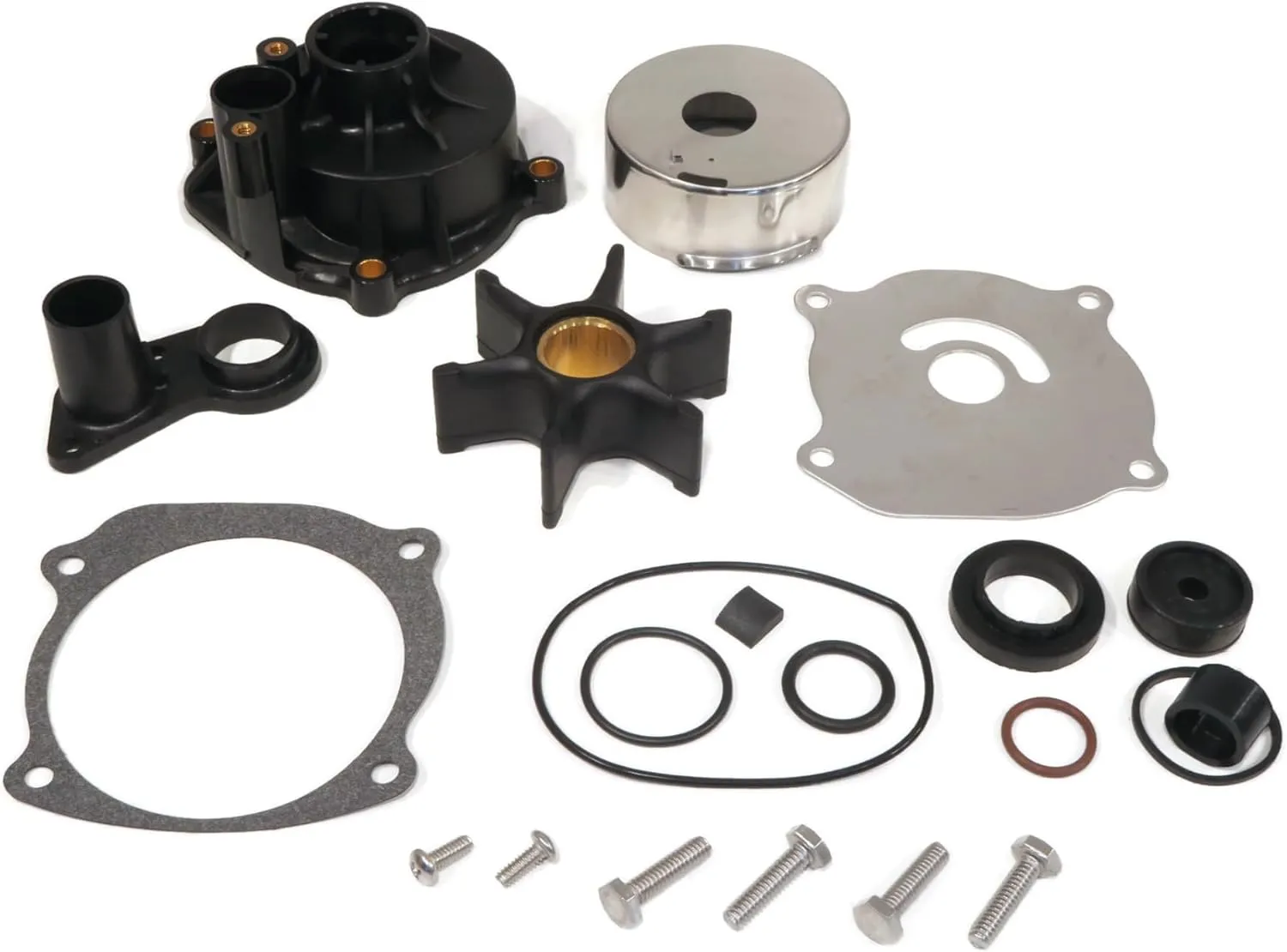 The ROP Shop | Water Pump Rebuild Kit for OMC Johnson Evinrude 0392750, 0393082, 0395062 Engine