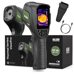 Thermal Imaging Camera - 320 x 240 Screen Resolution, Inbuilt Storage 5000  Images, 15 Hour Battery Handheld - 25Hz Infrared Camera, High/Low Temp Alarm, HVAC, Inspection & Electrical Faults