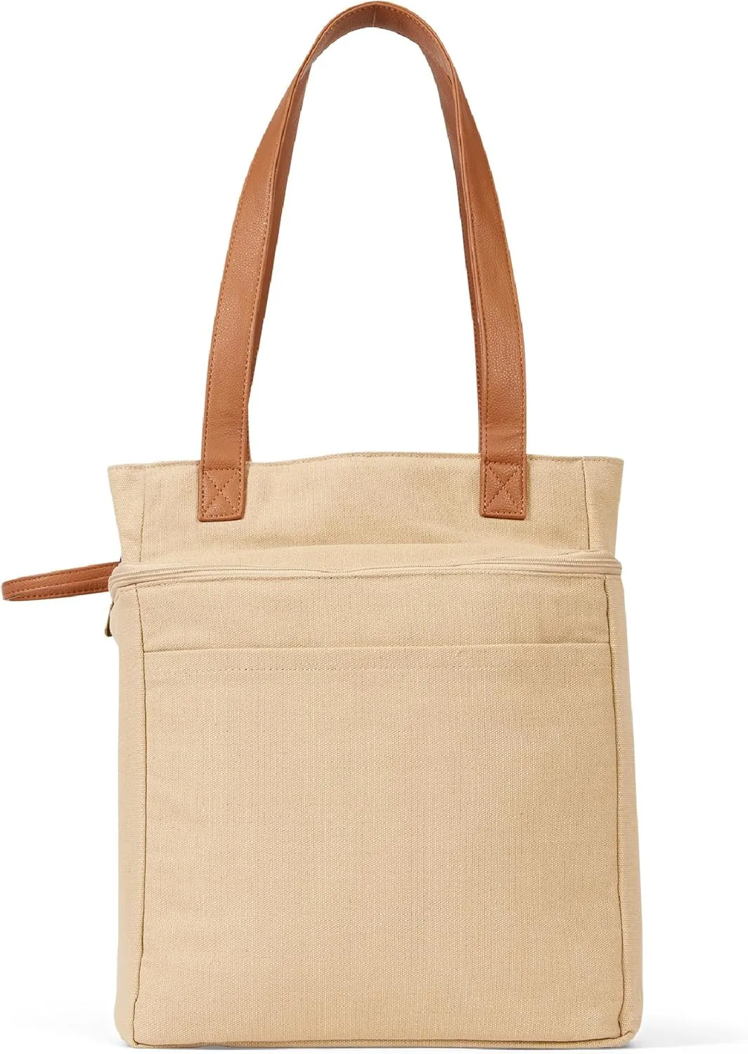 THIRTY-ONE Gifts Thermal Market Bag, Reusable Open Cooler Bag, Drink and Food Tote Bag, Warm Sand