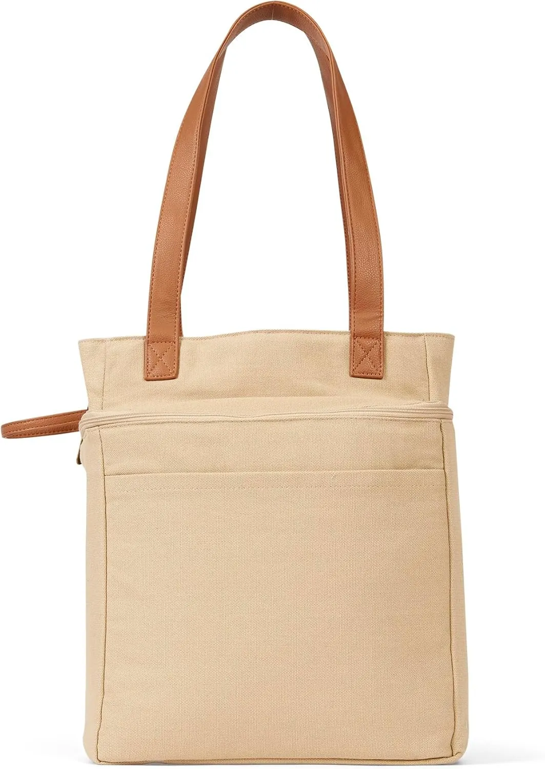 THIRTY-ONE Gifts Thermal Market Bag, Reusable Open Cooler Bag, Drink and Food Tote Bag, Warm Sand
