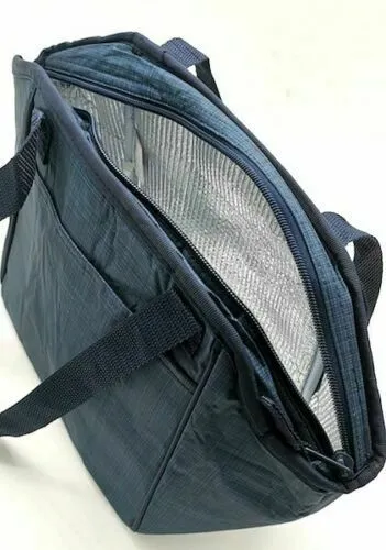 Thirty one picnic Lunch break thermal tote storage bag 31 gift Navy Cross Pop