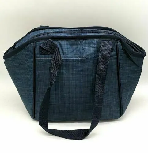 Thirty one picnic Lunch break thermal tote storage bag 31 gift Navy Cross Pop