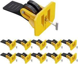 Tile Leveling System Kit - 50 pcs Floor Tile Levelers Construction Spacers