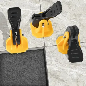 Tile Leveling System Pro Tools Kit Tile Spacers 100Pcs Reusable Floor Leveling Compounds Adjustable Fits 8-12mm Tiles 100Pcs Replaceable Spare Steel T-Pin Tile Leveler Easy for Wall Floor Installation
