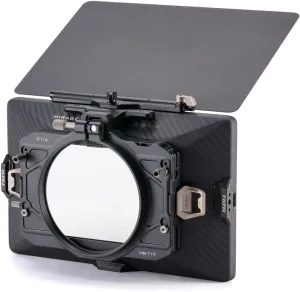 Tilta Mirage Pro Matte Box - 114mm Single Backing Kit | Carbon Fiber | Starter Kit | Clamp On to Cine Lenses | Expandable Design | Lightweight Construction