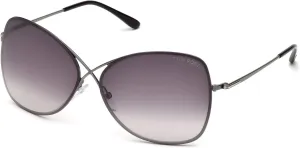 Tom Ford FT0250 Colette Cateye Sunglasses for Women   BUNDLE with Designer iWear Eyewear Care Kit