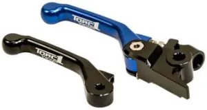 TORC1 Racing Vengeance V2 Flex Front Brake Lever Black/Blue for Husqvarna FX 350 2017