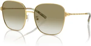 Tory Burch TY6108 Square Sunglasses for Women   BUNDLE With Deisgner iWear Complimentary Eyewear Kit