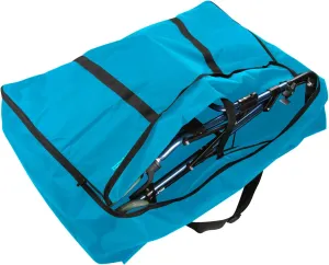 Travel Bag for Rollator Walker - Rollator Travel Bag - for Folding Walkers Compact Wheelchair Transport Chair Folding Walker Bag Portable Extra - Large Carry Bag Nylon Walker Bag Onesize SkyBlue