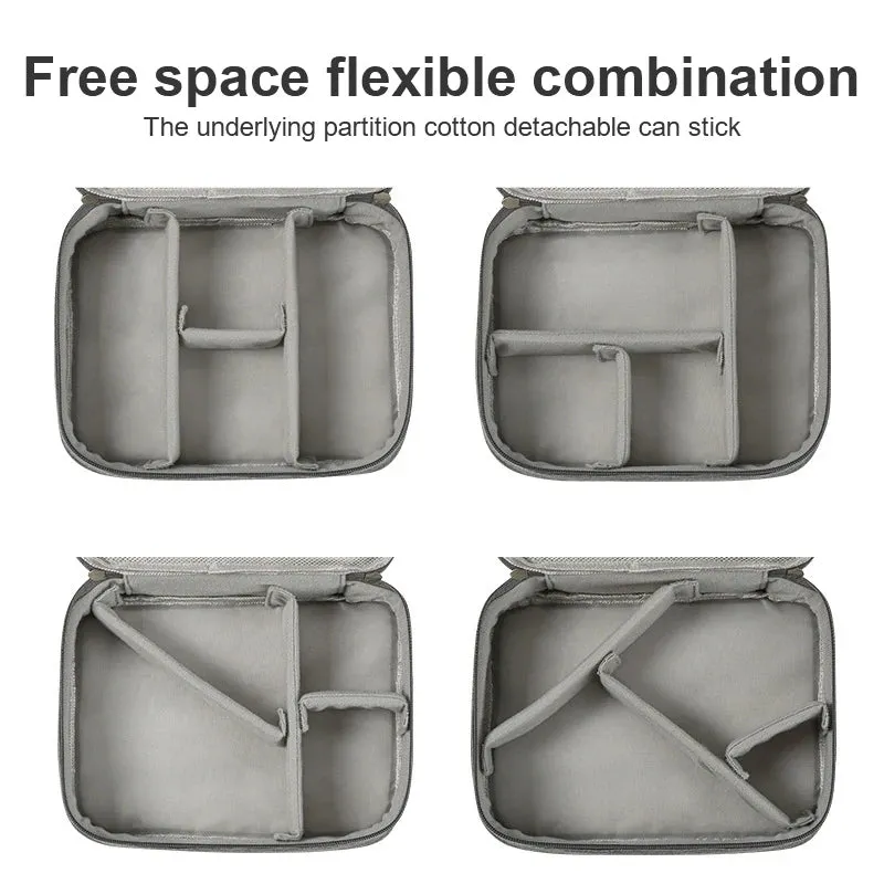 Travel Cable Organizer Bag – Compact & Durable