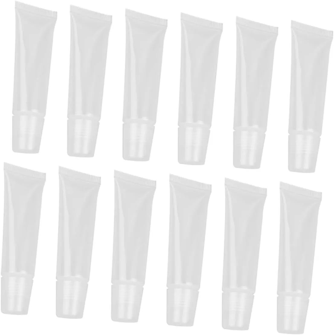 Travel Cream Jars 10g Lip Gloss Wand Tubes Squeeze Bottle for Cosmetics