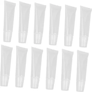 Travel Cream Jars 10g Lip Gloss Wand Tubes Squeeze Bottle for Cosmetics