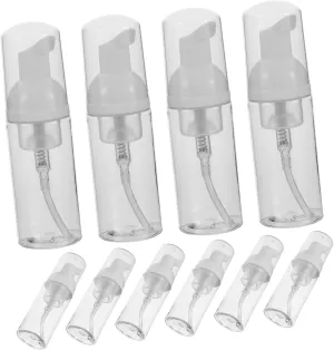 Travel Pack Empty Foam Pump Bottles 50ml Lotion Travel Bottles for Foaming Soap Facial Cleansers