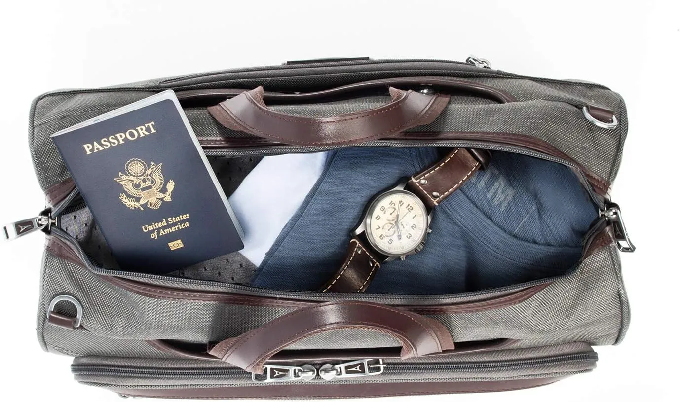 Travelpro Platinum Elite Regional Underseat Duffel Bag, Vintage Grey, One Size