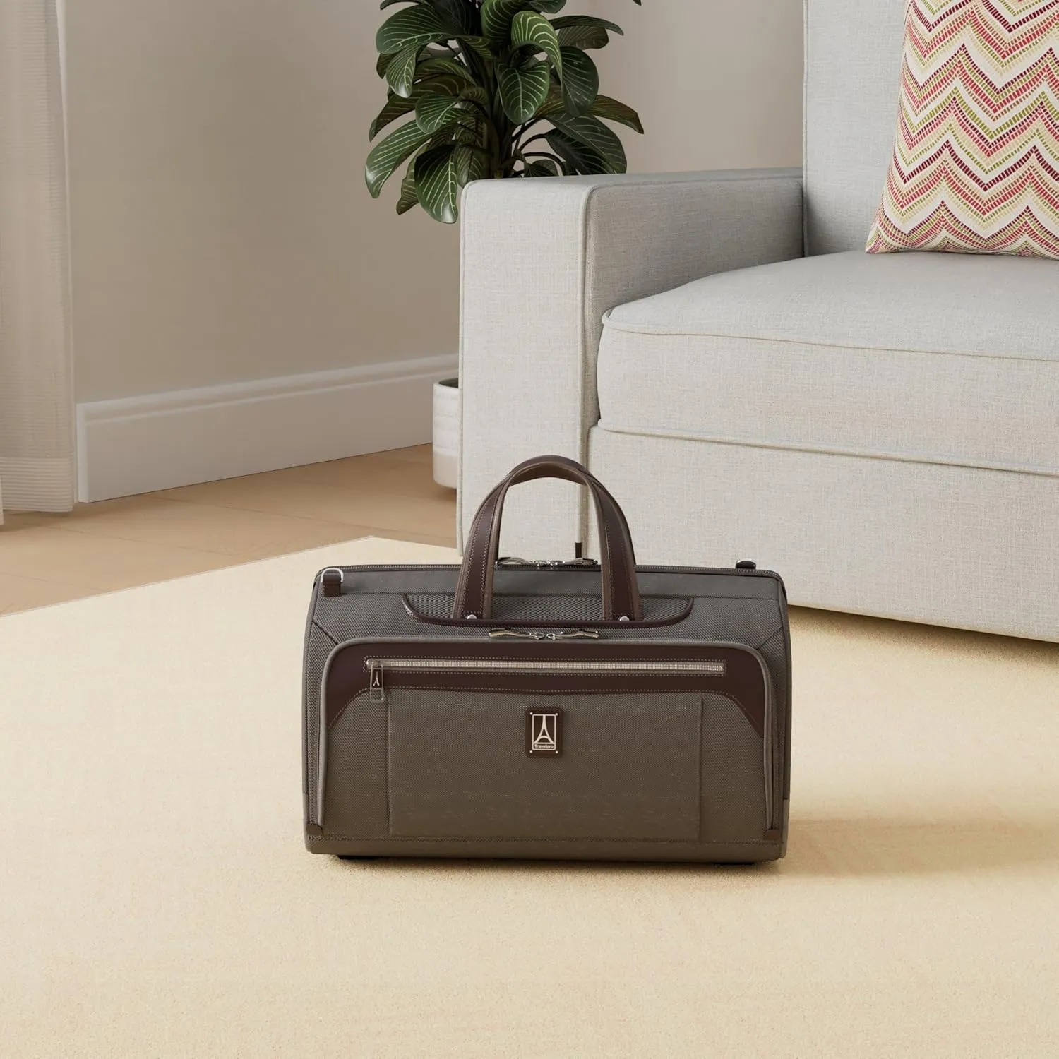 Travelpro Platinum Elite Regional Underseat Duffel Bag, Vintage Grey, One Size