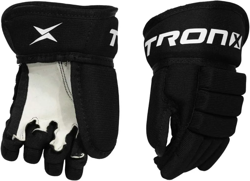 TronX Hockey Protective Gear Set - Ice Hockey Equipment with Bag - Youth Hockey Gear Kit- Shoulder, Elbow, Shin Pads, Gloves, Pants & Bag