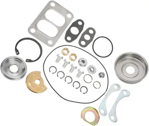 Turbocharger Rebuild, Repair Kit 3575169 Replacement for Holset HY35 HX35 HX40 HE341 HE351 Turbo, Made of Aluminum, Stainless Steel, Rubber, Easily Mounted, OEM Spec