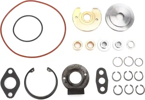 Turbocharger Repair Rebuild Kit Accessories Replacement for Cummins Holset Turbo, Professional Turbo Service Kit, with 22pcs Accessories, for Turbo Maintenance and Repair