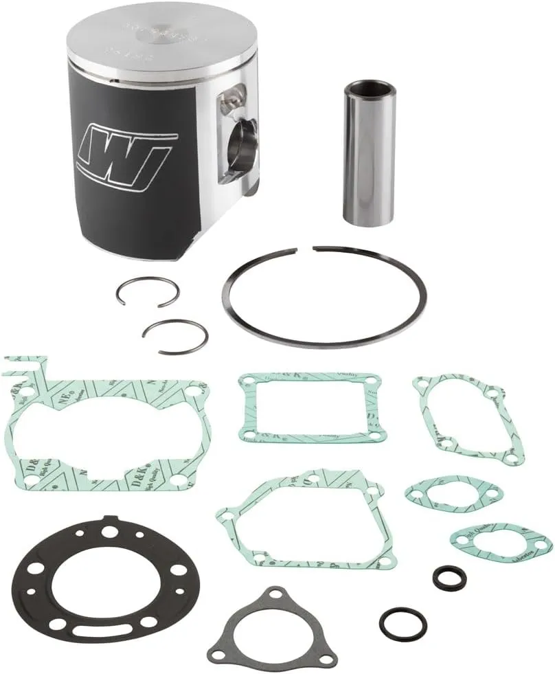 Tusk Complete Top End Rebuild Kit Pro-Lite Standard (54 mm) Wiseco Piston Compatible with Honda CR125R 2003