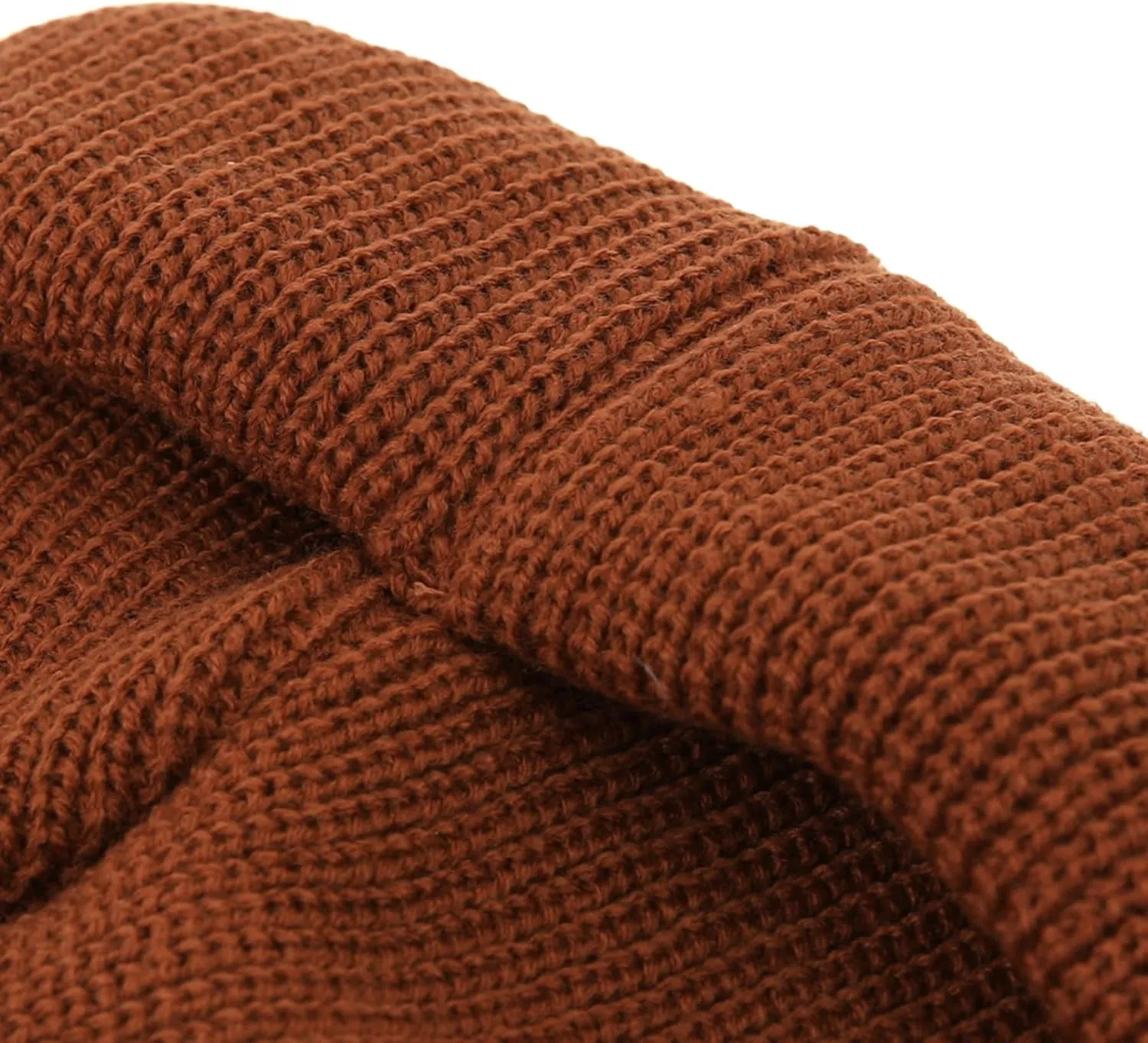 UNDERCONTROL Gold Brass Label Unisex Fall Winter Short Thick Cuffed Rollup Warm Beanie Korea Trawler Fisherman Knit Skull Hat