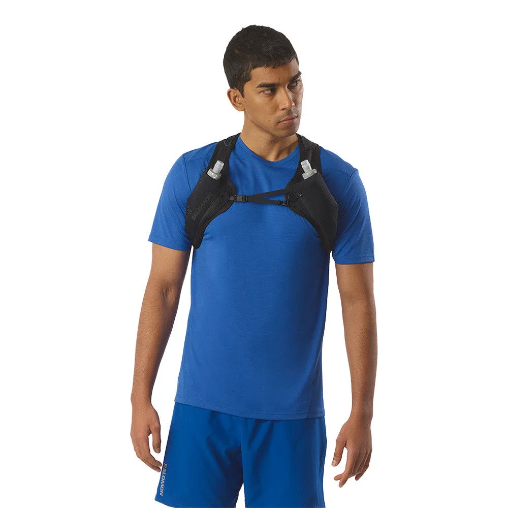 Unisex Salomon Pulse 2 Set Vest with 2x250ML Soft Flasks