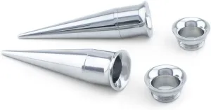 Urban Body Jewelry 1 Gauge (7mm) Stainless Steel Taper & Tunnel Ear Stretching Kit (6 Pieces)