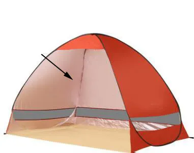 UV Protection Quick Automatic Opening Beach Tent Protable Ultraviolet-proof summer beach tent