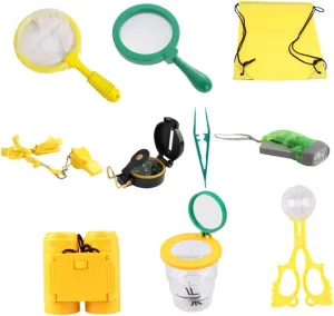 Vaguelly 10Pcs Outdoor Observation Kit for Lightweight and Tools for Wilderness Hiking for Nature Exploration and Insect Collecting