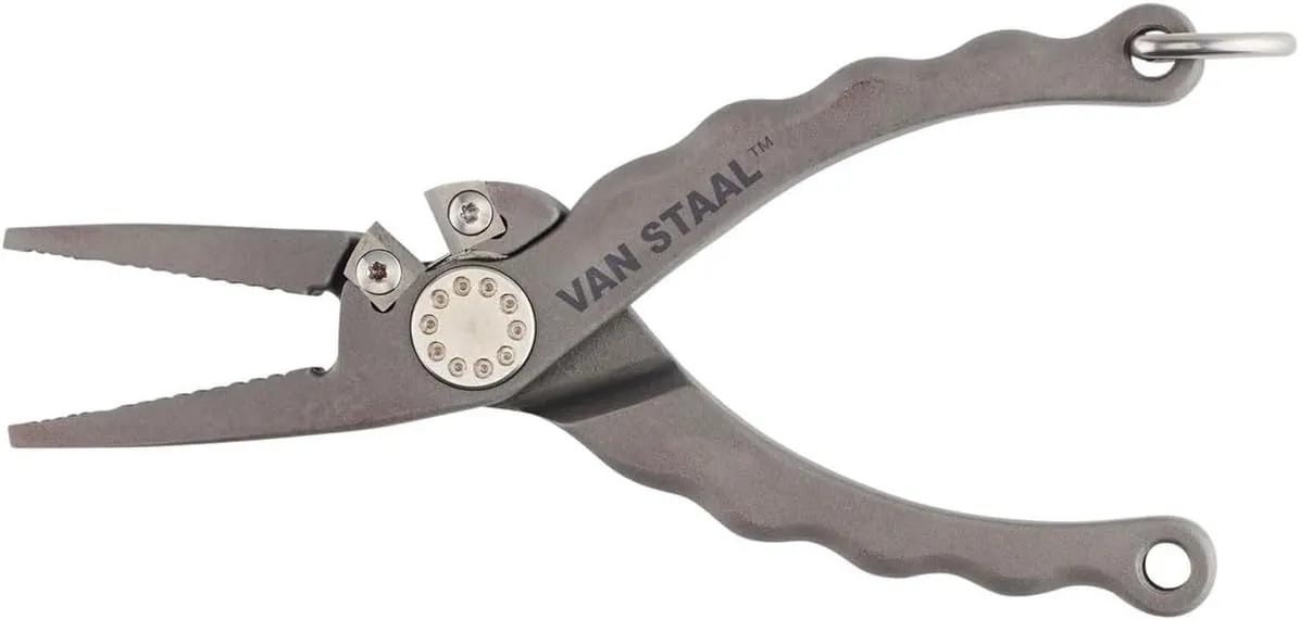Van Staal 6" Titanium Pliers Kit with Lanyard and Sheath