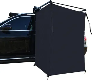 Vehicle Side Shower Room with Roof,Privacy Shelters Toilet Bathroom Outdoor Changing Room,Portable Car Side Shower Tent for Outdoor Camping