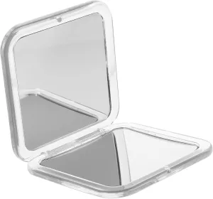 Vintage Compact Mirror Magnification for Purse Square Folding Makeup Mirror for Touch-ups The Go for Bridesmaids and Daily Use