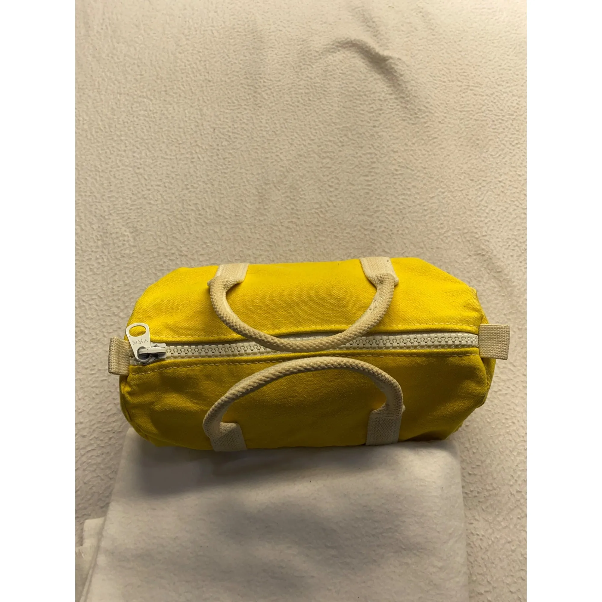 Vintage Yellow Port Canvas Amenities bag #5960