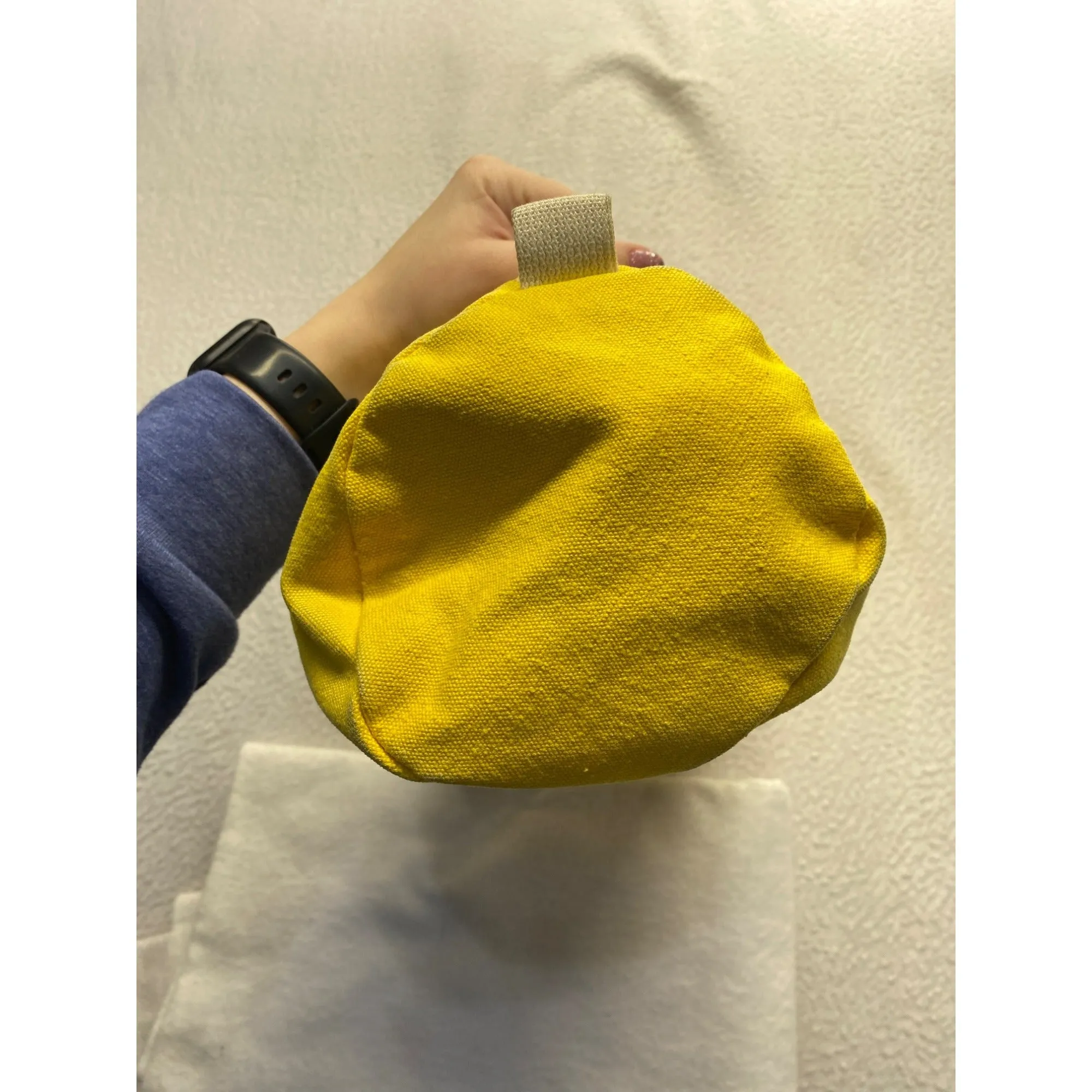Vintage Yellow Port Canvas Amenities bag #5960