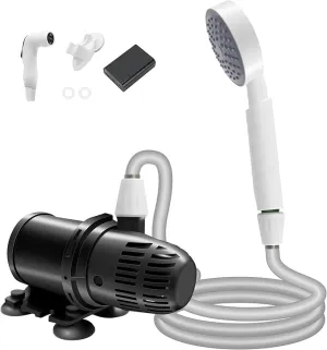 VINTEX Portable Camping Shower, Portable Shower with USB Rechargeable Battery, Outdoor Shower for Hiking, Traveling, Pet Bath