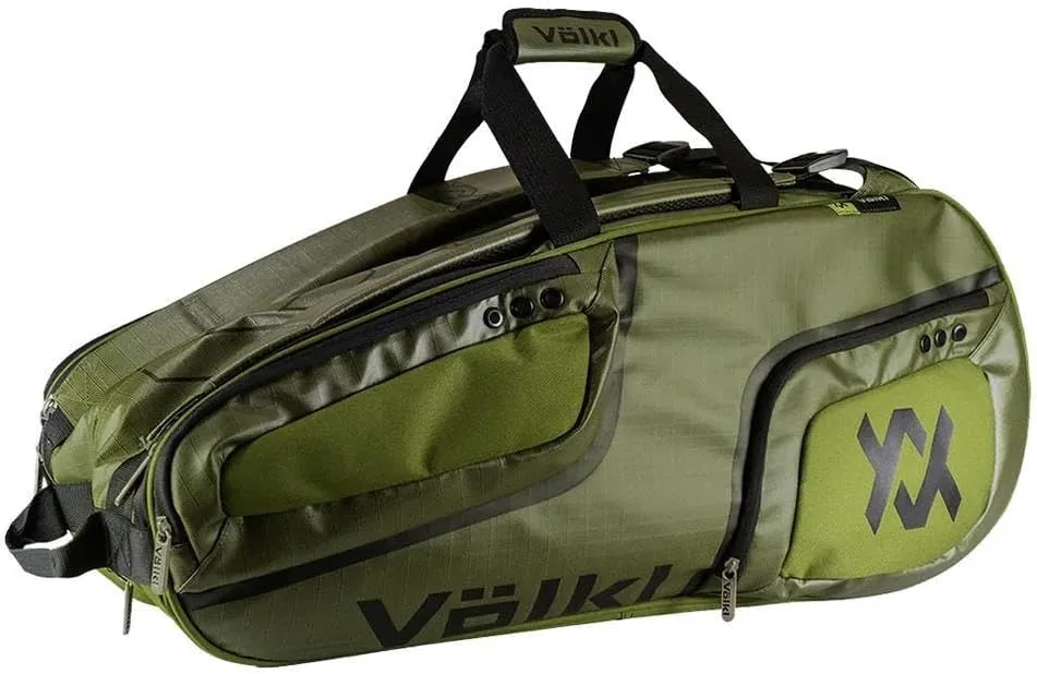 Volkl Primo Combi Tennis Bag Army Green and Black