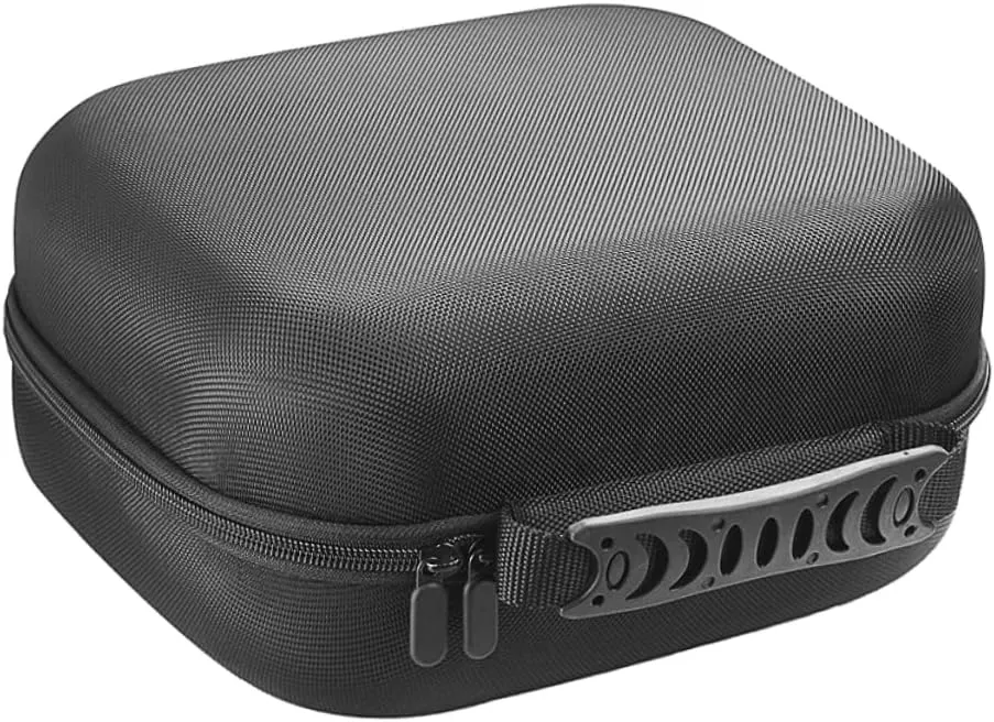 Vr Glasses Storage Bag Black Made of Nylon Zipper Closure Compact Lightweight Design