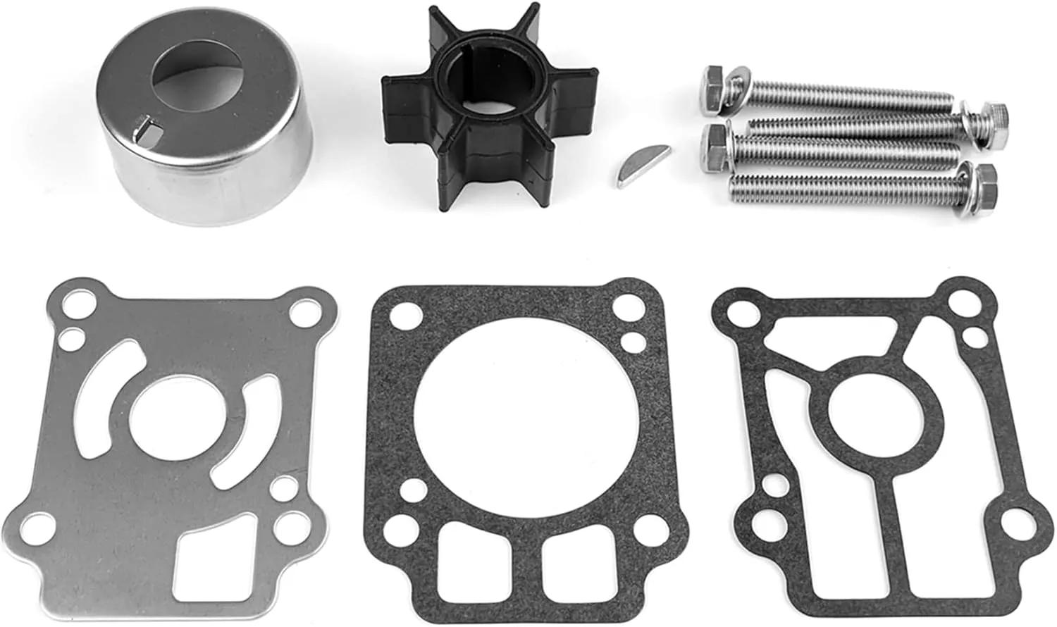 Water Pump Repair Kit 853792A07 Replacement for Mercury Mariner 25 30 HP 4 Stroke Outboard & Nissan Tohatsu 25 30 35 40 HP Boat Motor Engine Parts Replaces 361873220M 361-87322-0 361873220
