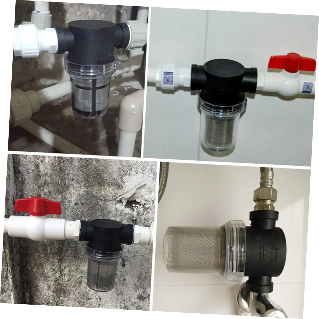 Water Purifier Filter Element Pre-Filter Cup for Sink Hard Water 80 Mesh Network Easy to Install Observe