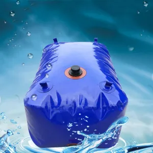 Water Storage Bladder 1000L, Collapsible Water Bladder Tanks, Water Storage Bag for Hiking, Large Capacity Water Storage Container Outdoor Folding Water Bag, Portable Emergency Water Storage Tank