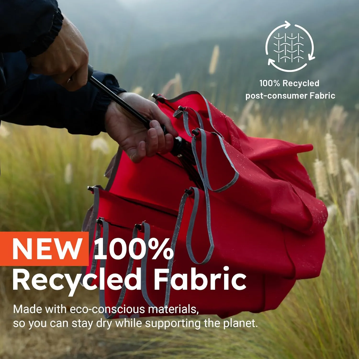 Weatherman Premium Collapsible Travel Umbrella - Windproof, Compact, Easy Auto Open - Resists Up to 55 MPH Winds - Perfect for Rain, Wind, Backpack, Car - Folding Umbrella (Blush)