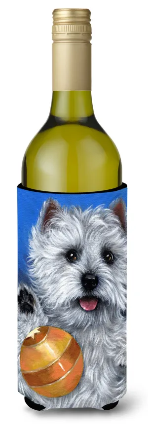 Westie Play Ball Wine Bottle Hugger PPP3223LITERK