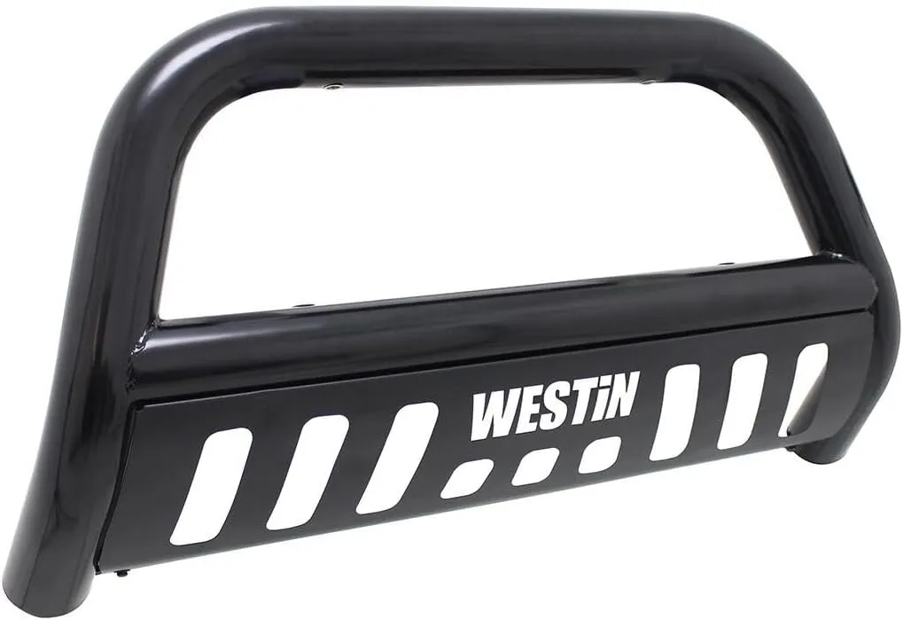 WESTIN 31-5175 E-Series Bull Bar fits 1999-2007 Silverado Sierra Classic 1500LD 2000-2006 Tahoe Suburban Yukon/XL 2002-2006 Avalanche 1/2 ton Black