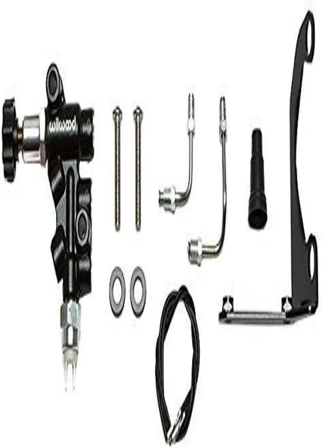 Wilwood Tandem Remote Master Cylinder Mounting Bracket L/H Kit w/Prop Valve