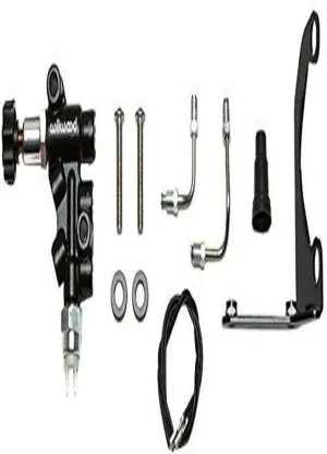 Wilwood Tandem Remote Master Cylinder Mounting Bracket L/H Kit w/Prop Valve
