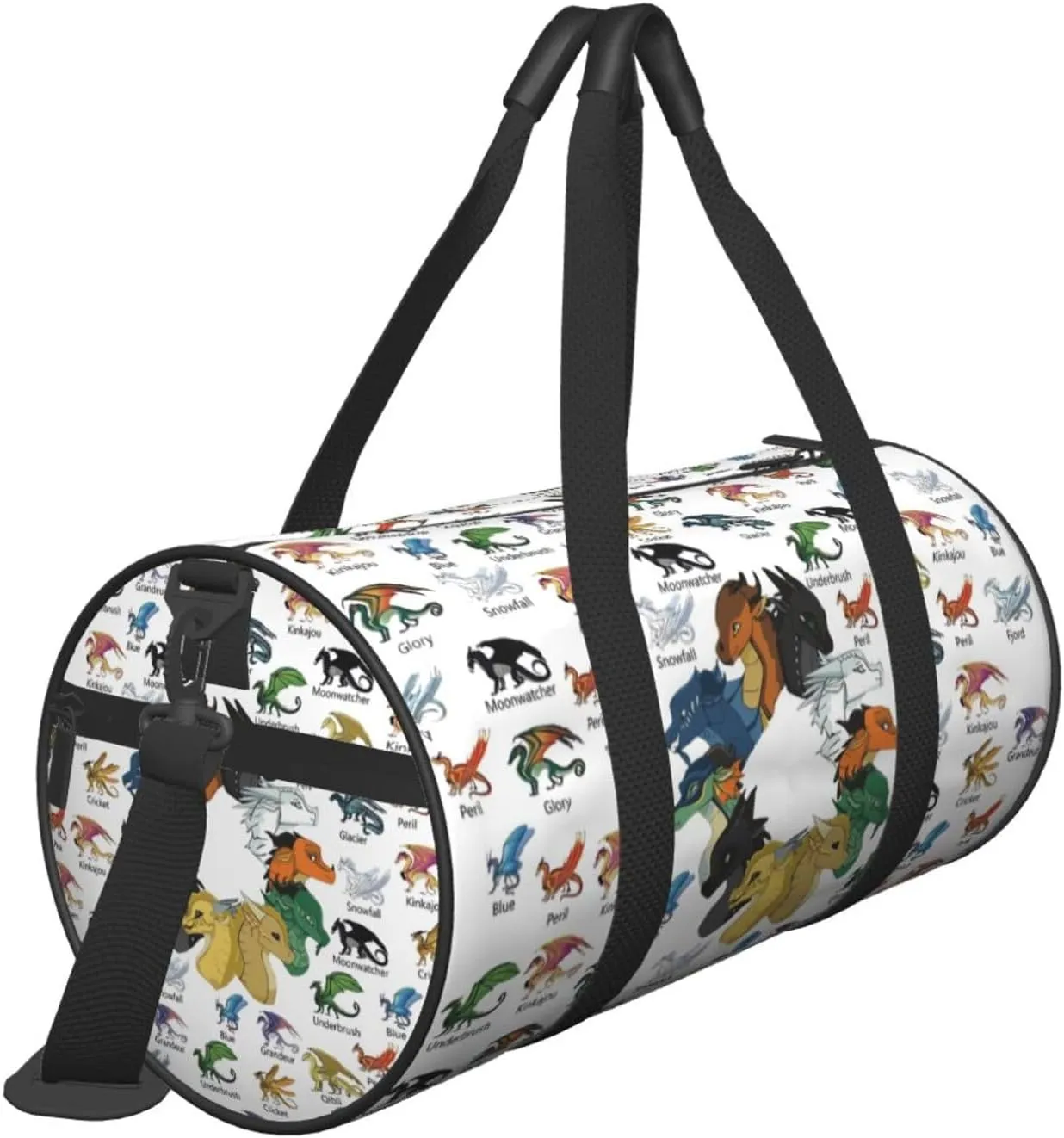 Wings Of Fire Sports Duffle Bag For Travel Heavy Duty Wings Of Fires Gym Bag, Wings Dragon Tactical Gear Bags For Tactical Equipment, Or As Carry On Travel Duffel Bags