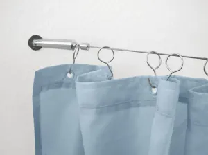 Wire Shower Curtain Rod Kit 196.85in / 500cm– Chrome