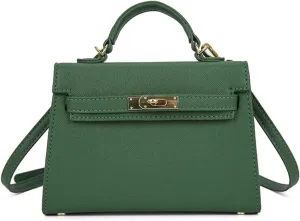 Women's Advanced Sense of Foreign Style Handbag One-shoulder Diagonal Bag Commuter Joker Small Bag(Green)