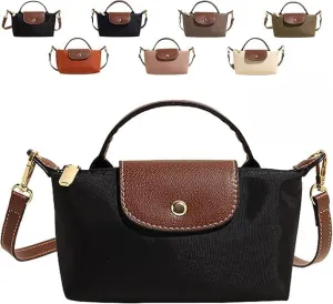 Women's Fashion mini bag, crossbody bag, solid color square wallet that can be carried playfully, elegant handbag wallet