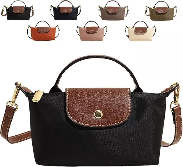 Women's Fashion mini bag, crossbody bag, solid color square wallet that can be carried playfully, elegant handbag wallet